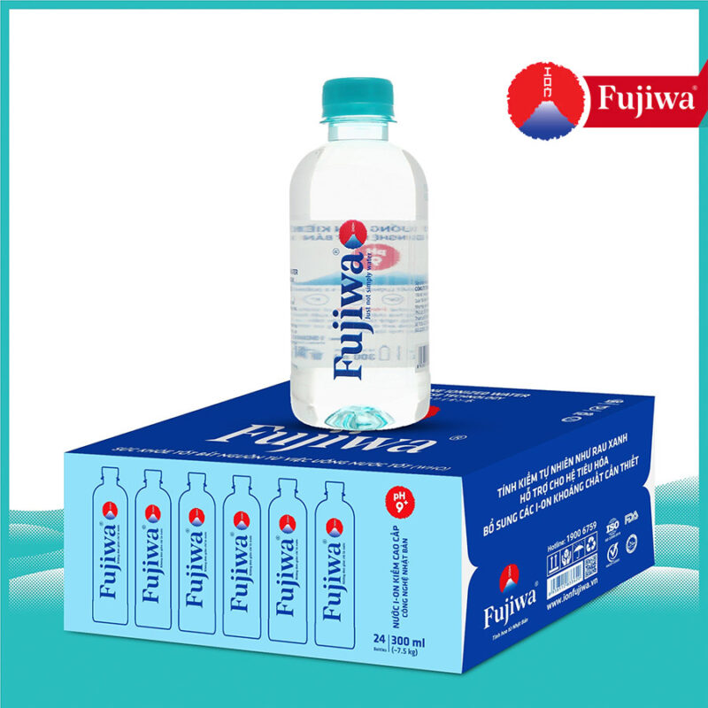 Nước uống ion kiềm 24 Chai 300ml