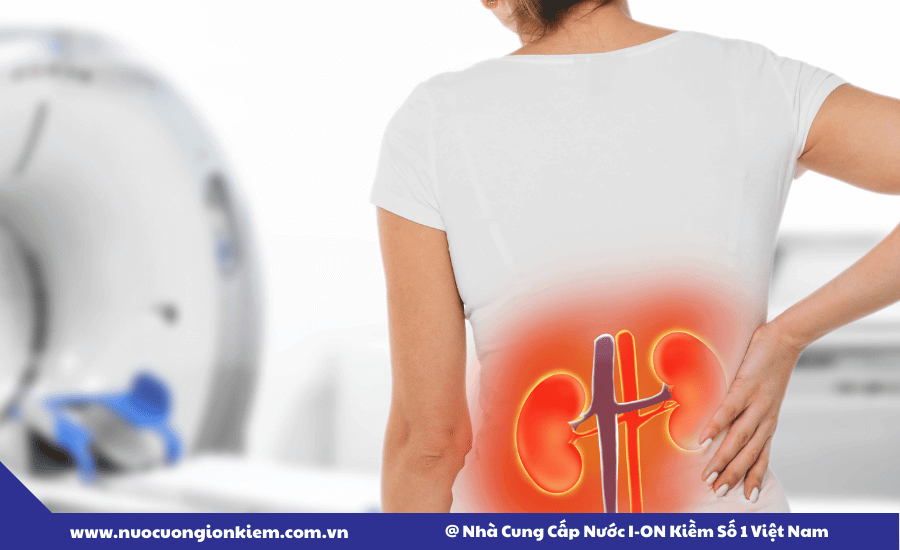 Suy thận uống nước kiềm được không