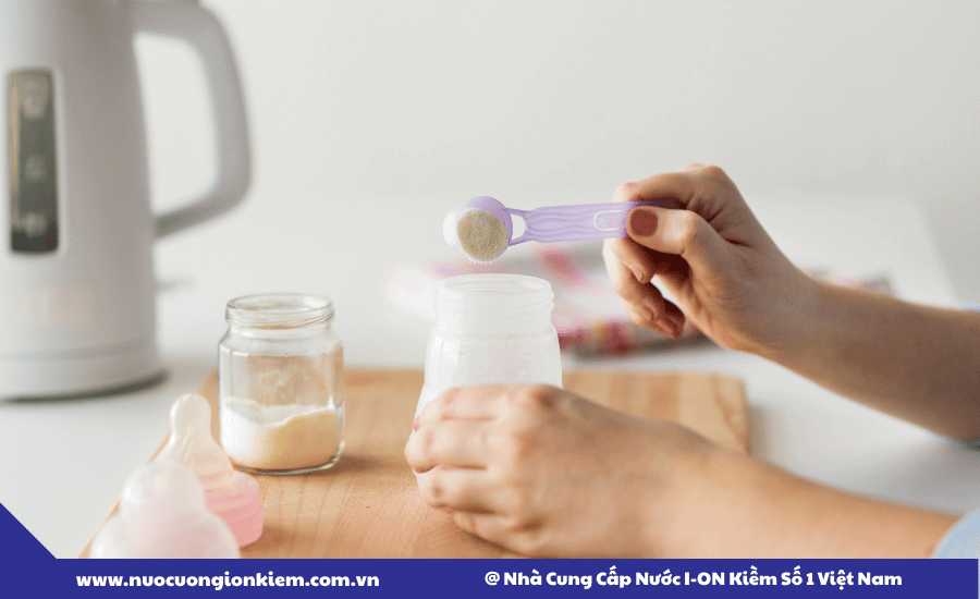 Nước Aquafina có pha sữa được không