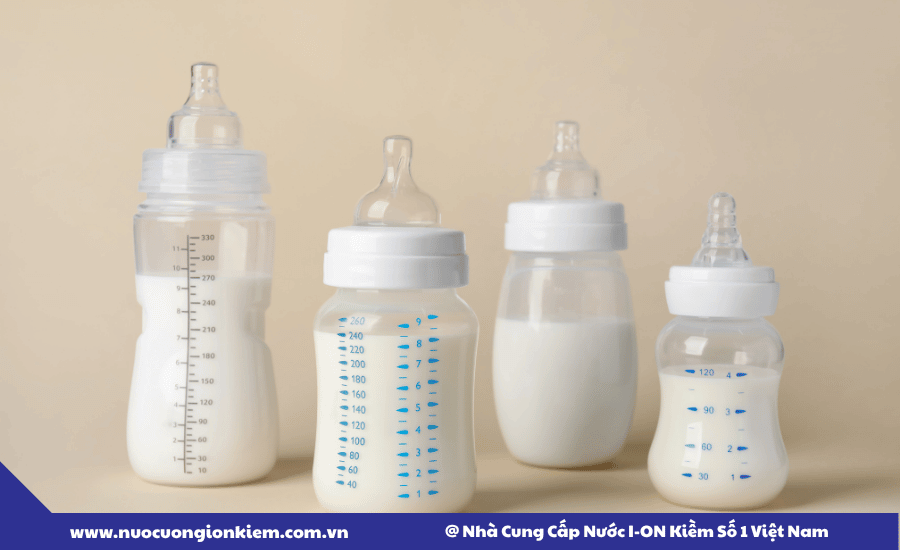 Nước ion Life có pha sữa được không
